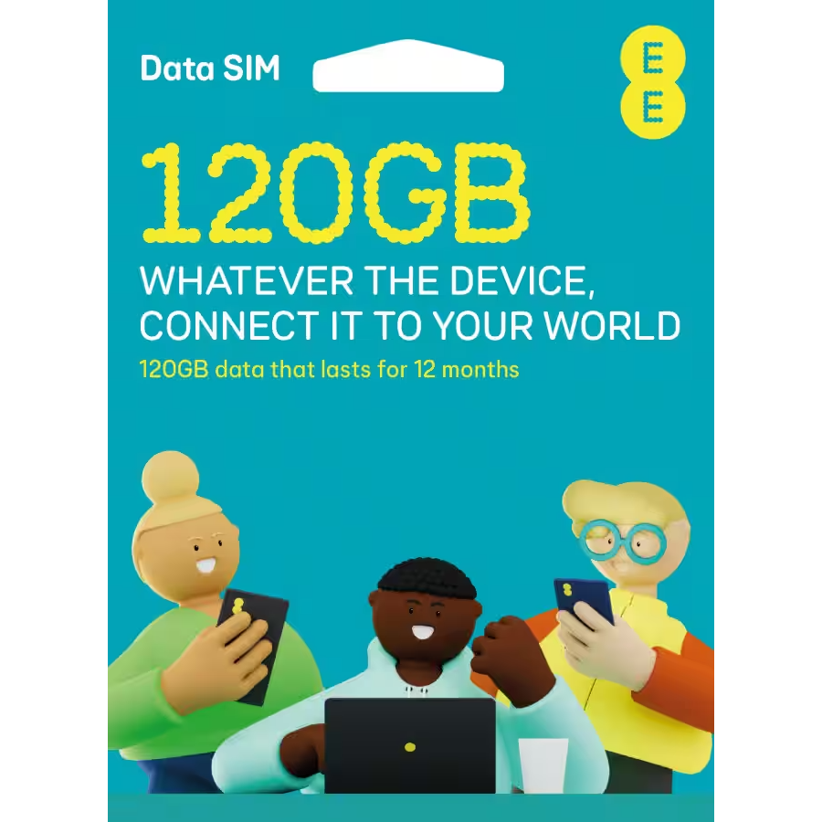 EE 120GB Data Sim