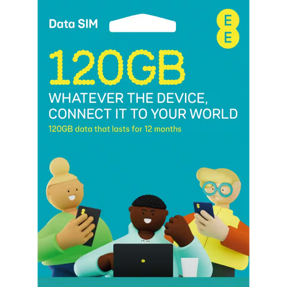 EE 120GB Data Sim