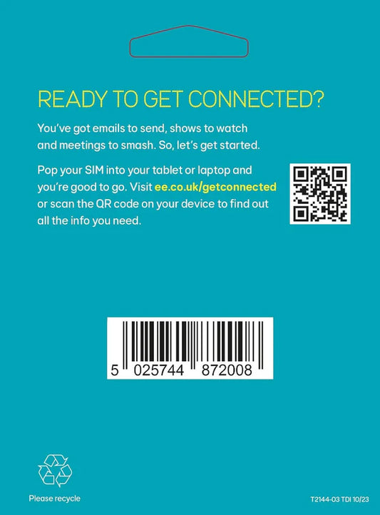 EE 120GB Data Sim