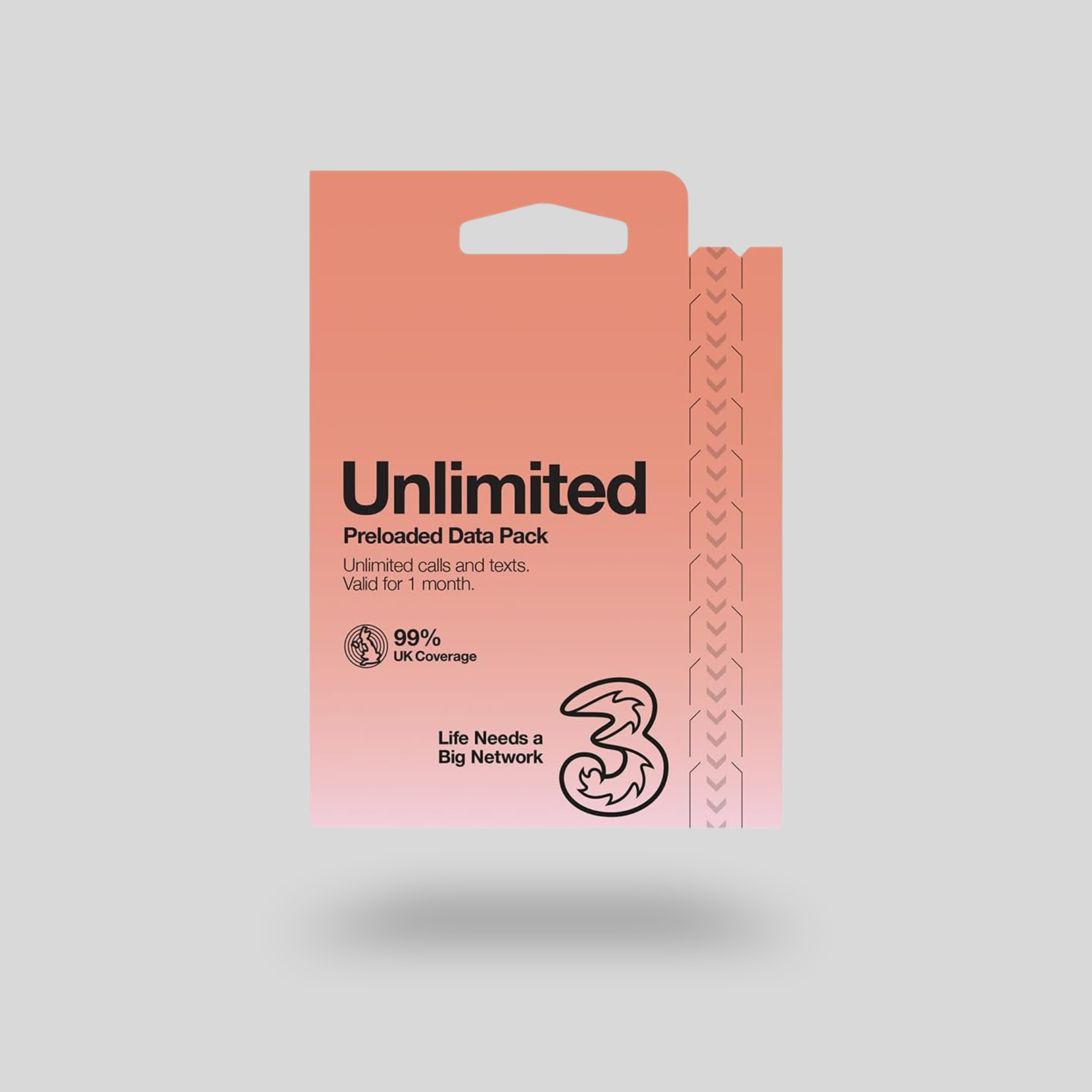 Three Unlimited PAYG SIM Card