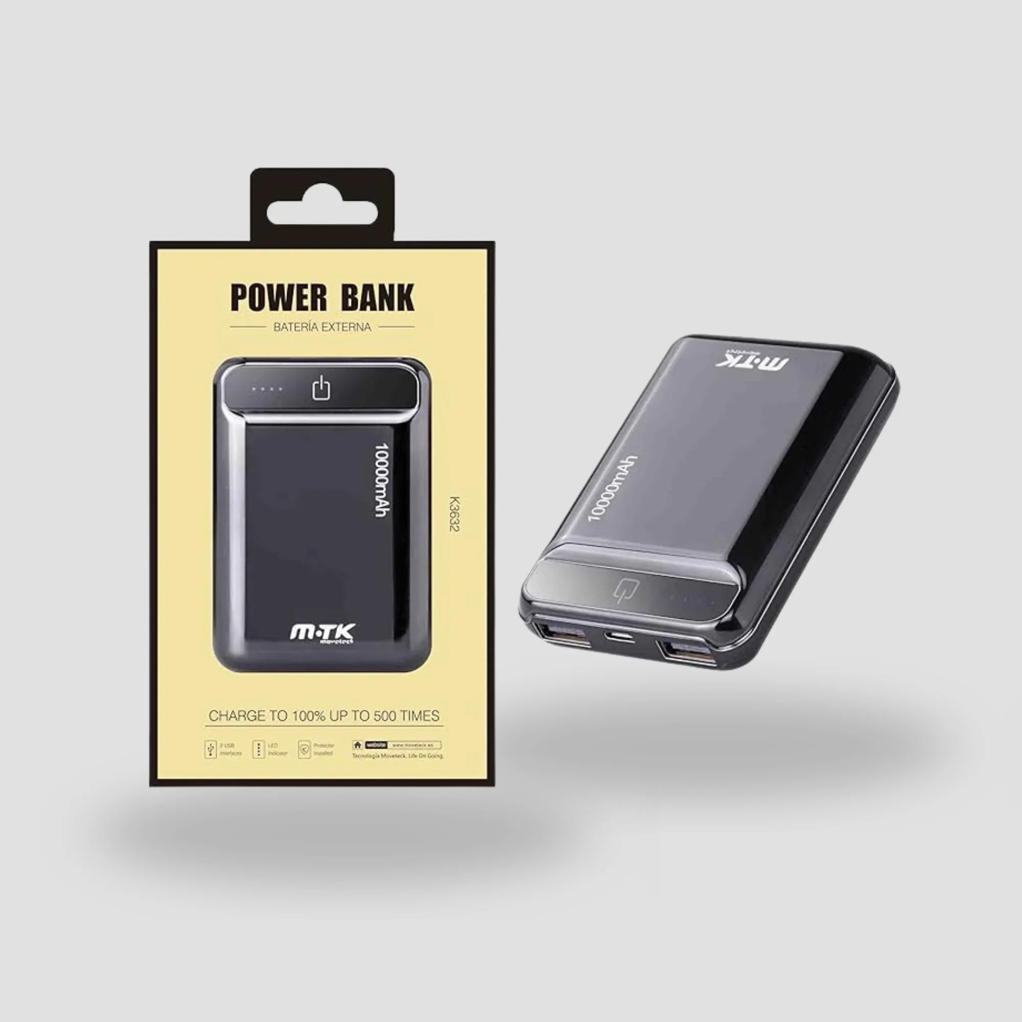 EUROSEDICO 10000mAh Power Bank