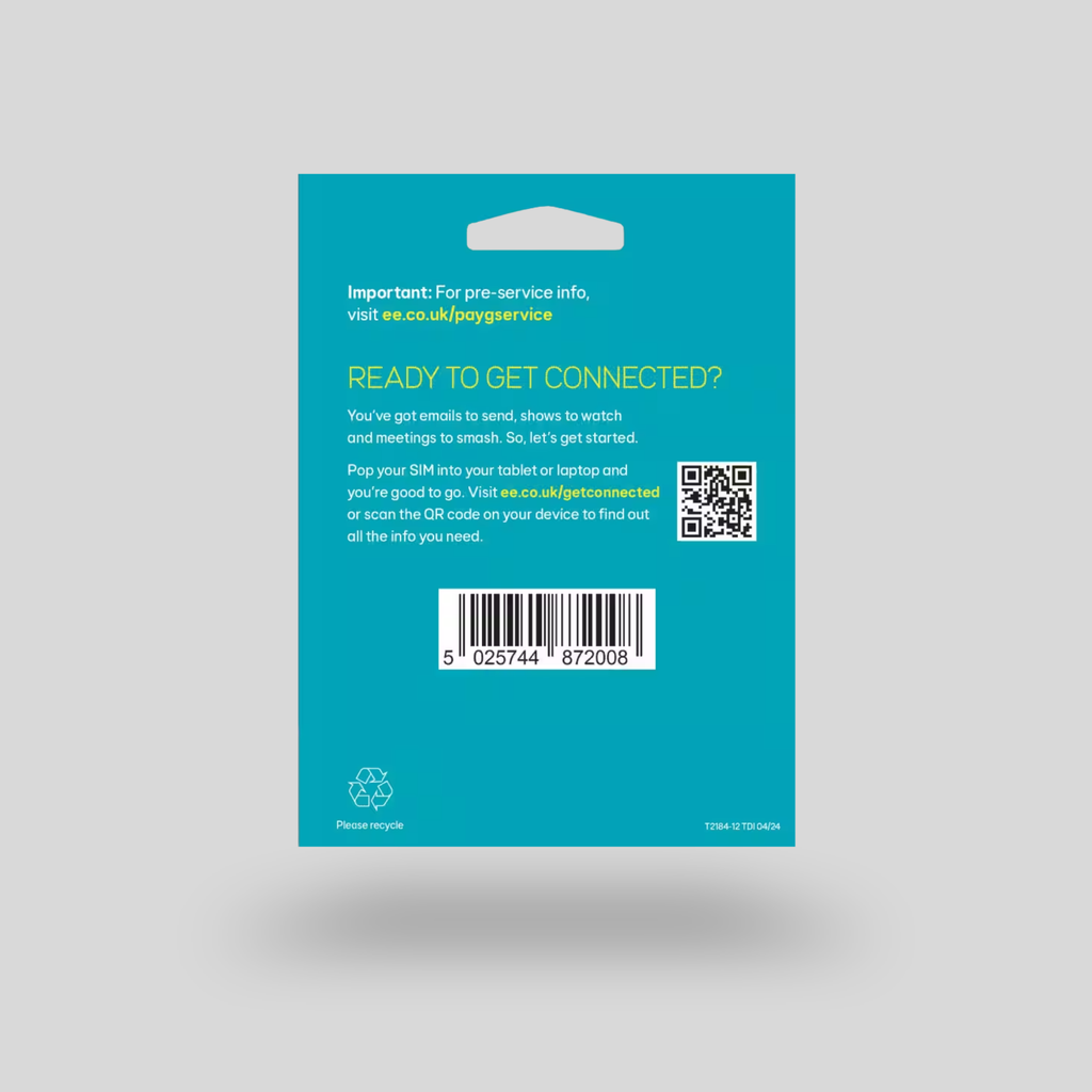 EE 120GB Data Sim